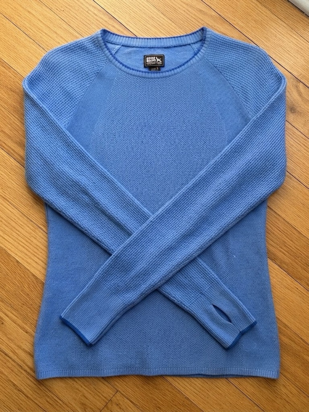 Eddie Bauer Lightweight Blue Crewneck Sweater